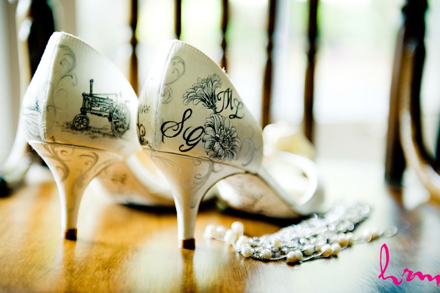 bridal details yellow and white kate spade shoes