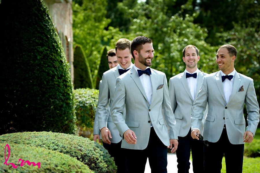 Photo of groomsmen before wedding taken by HRM Photography London Ontario Wedding photographer