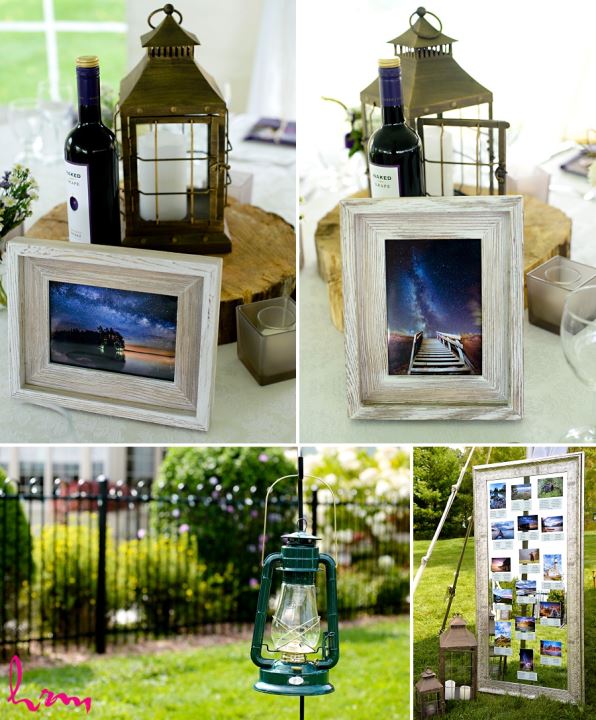 Wine and lantern taken by HRM Photography London Ontario Wedding photographer