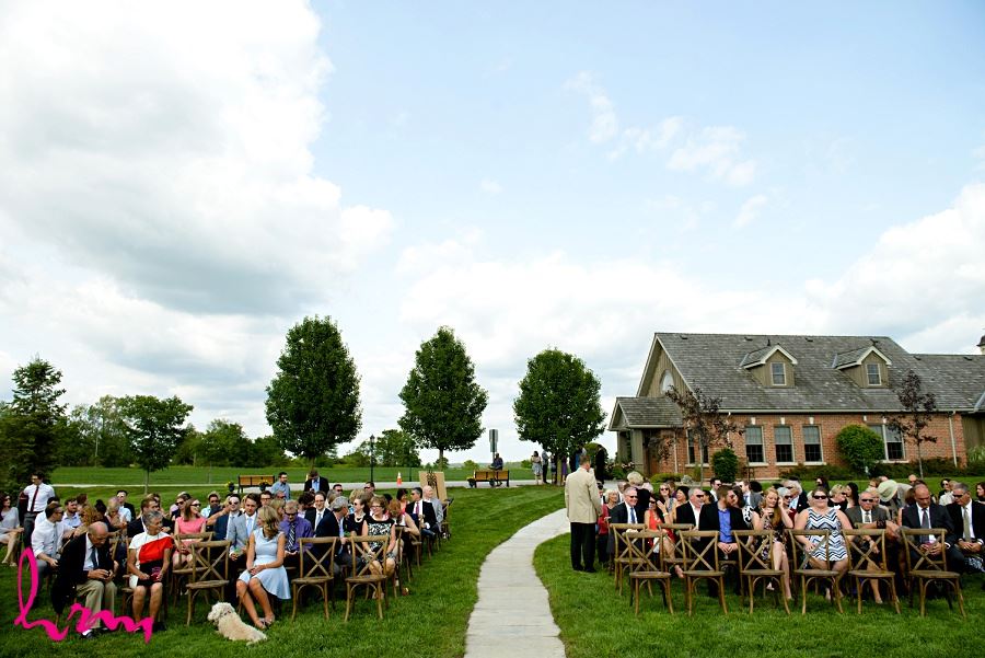 Waiting for the ceremony taken by London Ontario Wedding Photographer