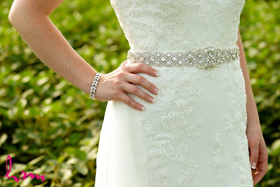 Photo of bride's jewellery by London Ontario Wedding Photographer