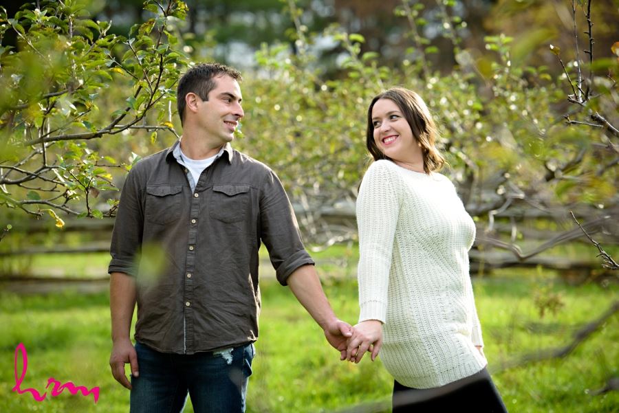 london ontario engagement session outdoors