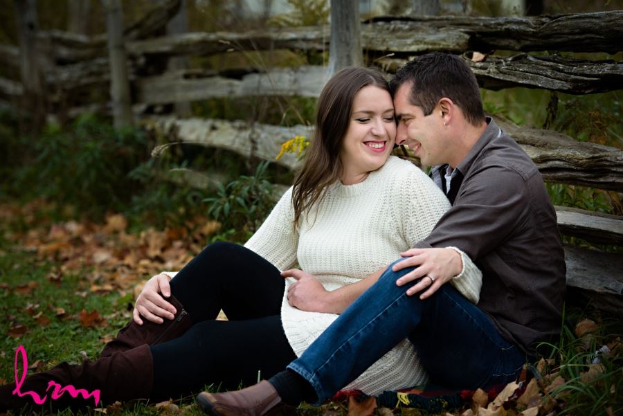 hrm photography engagement session outdoors london ontario