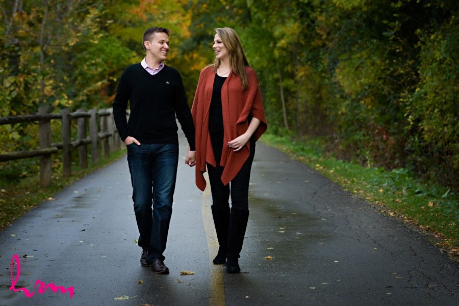 fall engagement session london ontario