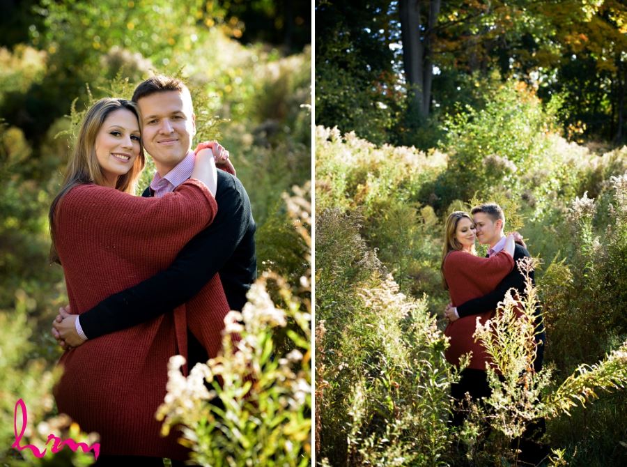 engagement session in meadow london ontario