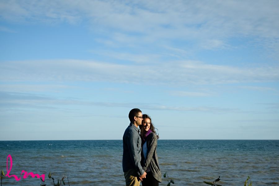engagement session photography beach location