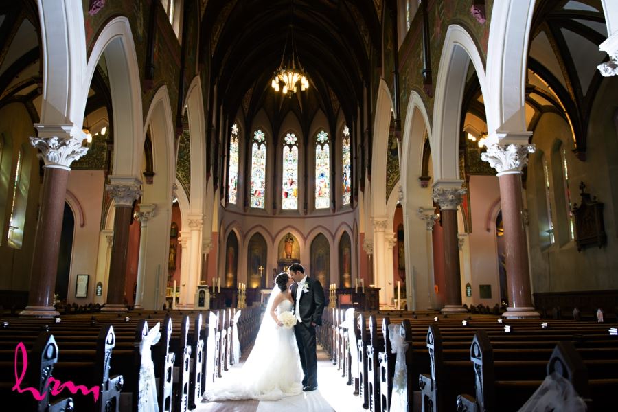 st. paul's basilica cathedral london ontario wedding 