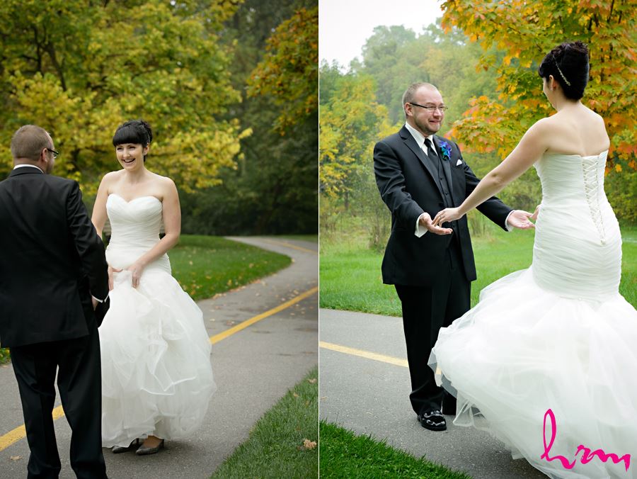 Colleen and Brad’s wedding photos, taken in London Ontario