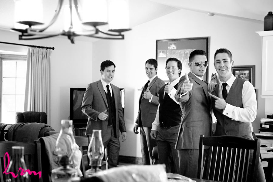 Will and groomsmen before wedding London ON Wedding Photography