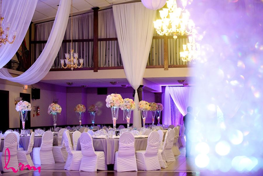 beautiful wedding reception decor london ontario portuguese club
