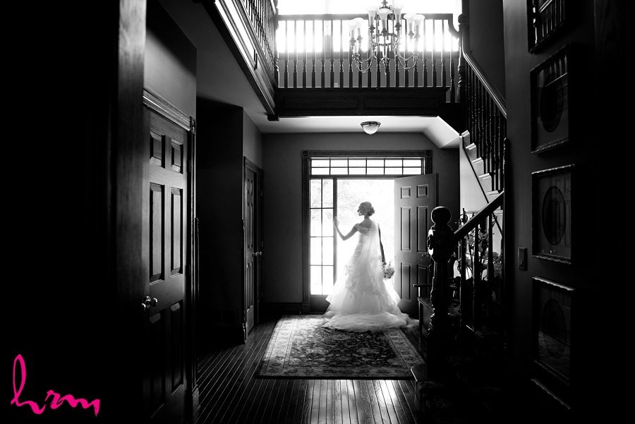 Sabrina in black and white London ON Wedding Photography