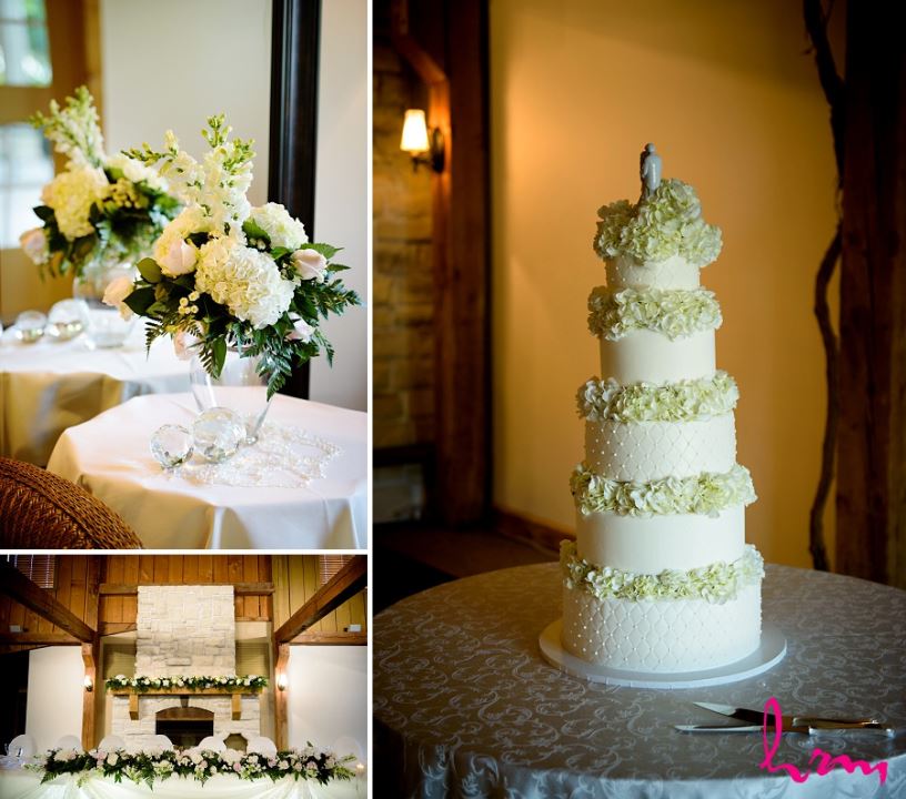 Cake at Bellamere Winery Event Centre London ON Wedding Photography