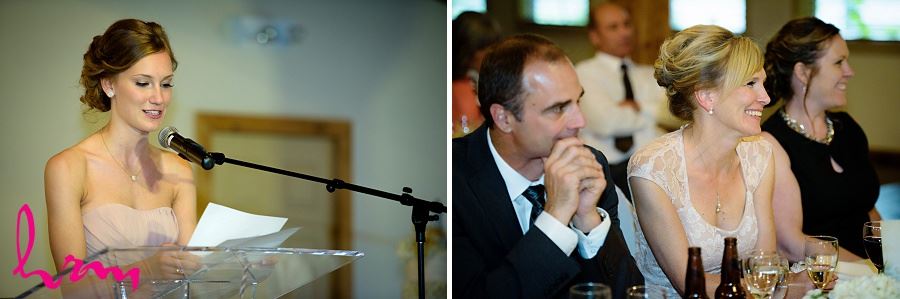 Speeches at Bellamere Winery Event Centre London ON Wedding Photography
