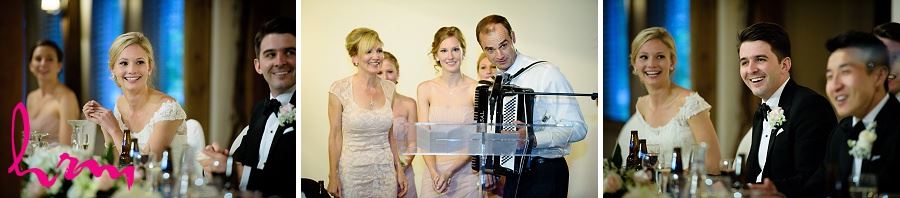 Singing to Sabrina and Winston at Bellamere Winery Event Centre London ON Wedding Photography