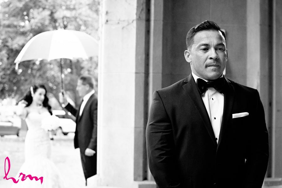Jose waiting for Lauren London ON Wedding Photography