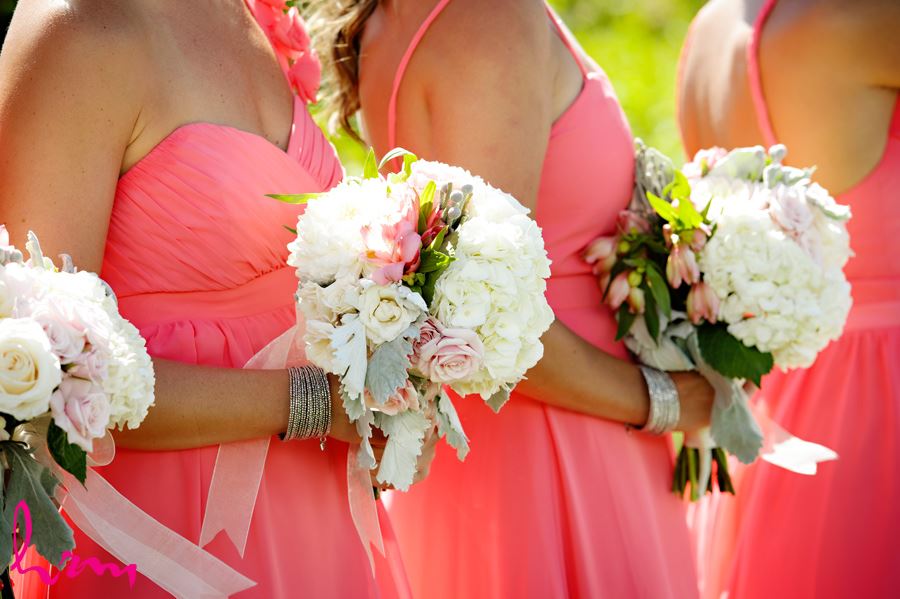 Bridesmaids flowers by Burke Flowers London ON Wedding HRM Photography
