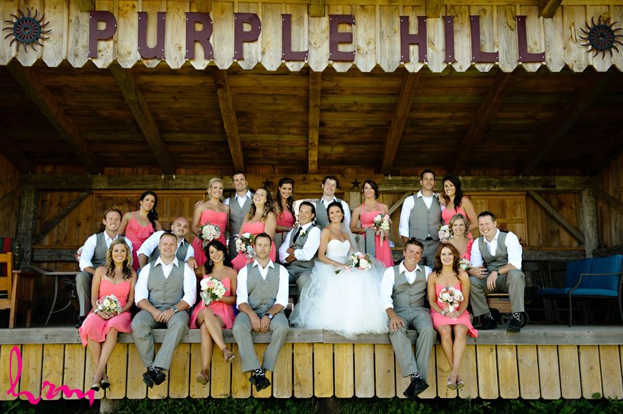Bridal party at Purple Hill Country Farms London ON Wedding HRM Photography