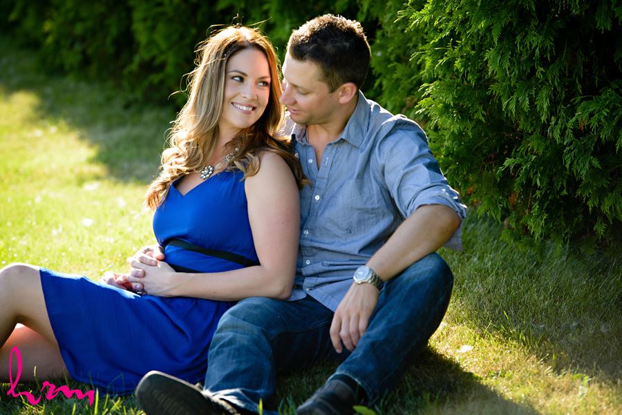 Dorothy and Corey’s engagement photos, taken in Sarnia Ontario