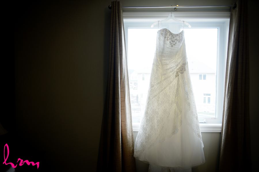 The dress before wedding St. Thomas ON Wedding HRM Photography