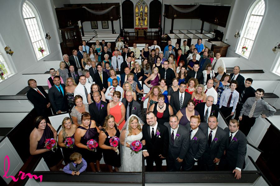 Guests at The Old St. Thomas Church St. Thomas ON Wedding Photography