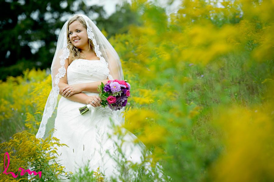 Mallory in field St. Thomas ON Wedding Photography