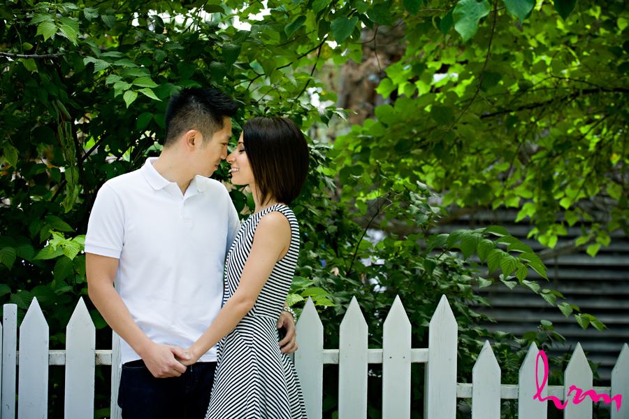 Engagement photography in toronto by picket fence