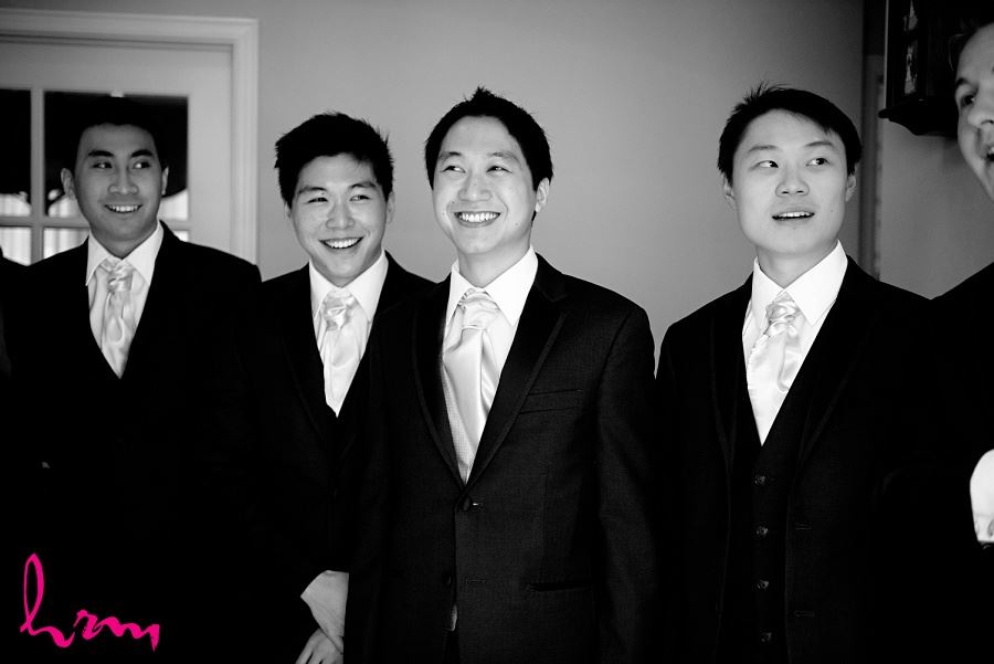 Michael and groomsmen before wedding Toronto ON Wedding Photography