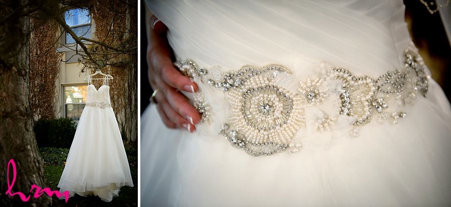 The dress before wedding London ON Wedding HRM Photography