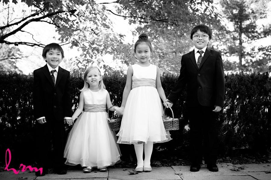 Flowergirls and ring-bearers Windermere Manor London ON Wedding Photography